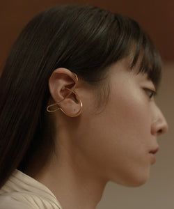Orbit Pearl Ear Cuff