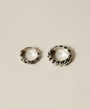 Oxidized Rope Ring 2 set