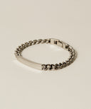 Plate Chain Bracelet［Stainless］