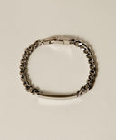 Plate Chain Bracelet［Stainless］