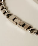 Plate Chain Bracelet［Stainless］