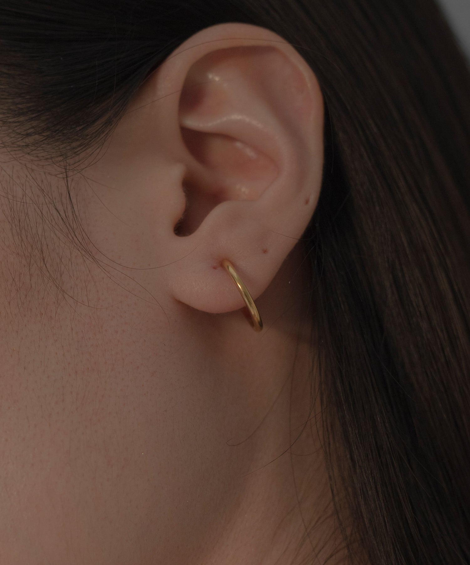 Simple Hoop Earring［Stainless］ | 大人の毎日使える