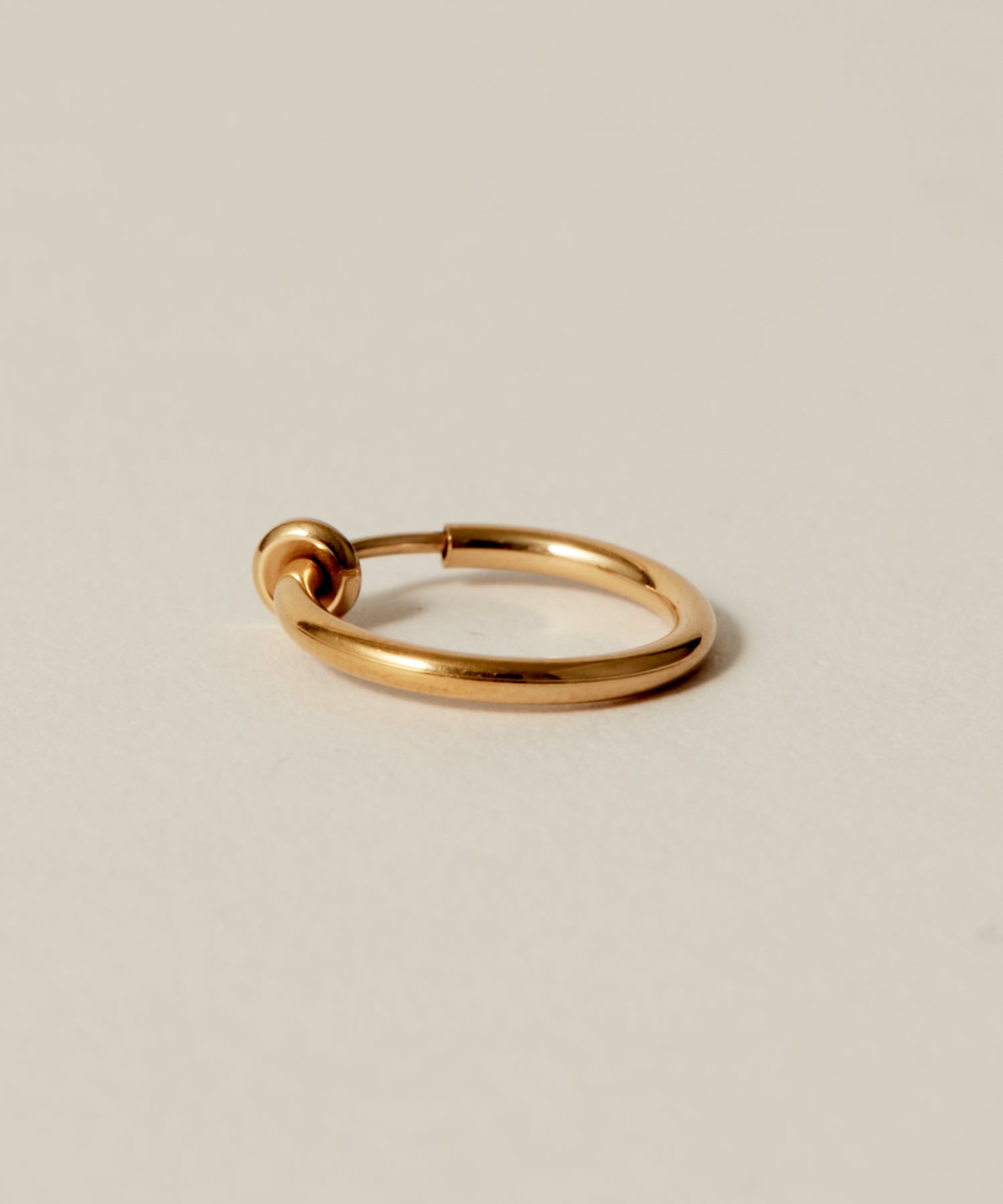 Simple Hoop Earring［Stainless］ | 大人の毎日使える
