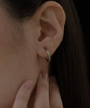 Simple Hoop Earring［Stainless］