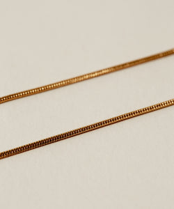 Simple Narrow Necklace［Stainless］ 