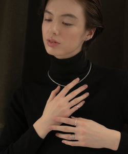Thin Wave Ring 5 set