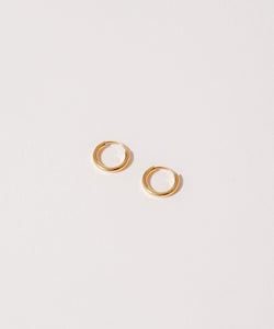 Thin Hoop Pierce（1.0cm）［Silver925］